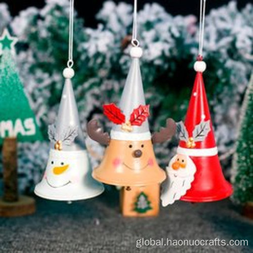 Fair And Lovely Marks Cute Christmas Hanging Bells Wrought Iron Decoration Manufactory